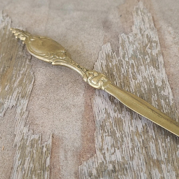 Vintage Brass Letter Opener - Picture 5 of 5